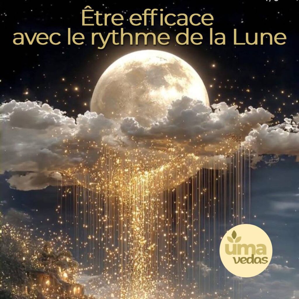 Être efficace avec le rythme de la Lune