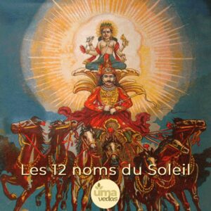 Lire la suite à propos de l’article Les 12 noms du Soleil en Jyotish